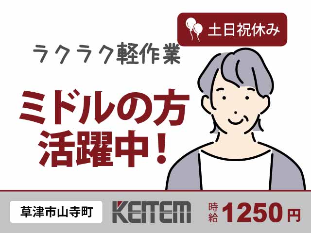 滋賀県草津市山寺町、求人、倉庫内の仕分け・ピッキング	